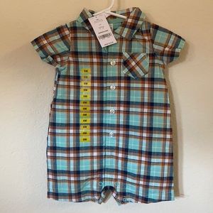 Carter’s Plaid Onesie